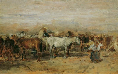 Mercado de caballos en Szolnok II