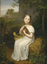 Retrato de la condesa Louise Bose de niña