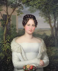 Retrato de Frau Horstmann, 1822