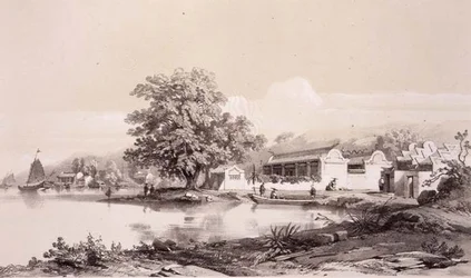 Casa del Mandarín en el canal Macao-Cantón, lámina 20 de 