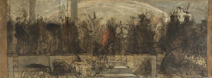 El Juicio Universal, sketch