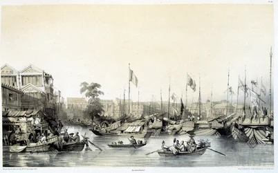 Factorías europeas en Cantón - en 