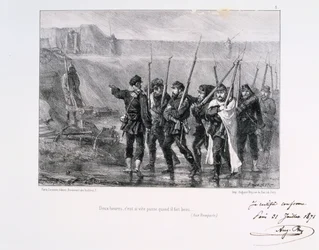 Dos horas, pasa tan rápido cuando hace buen tiempo, Sitio de París, 1870-1871