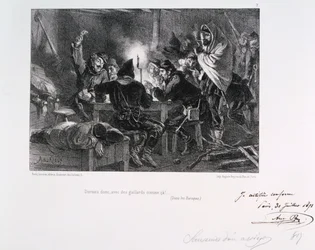 ¡Duerman entonces, con tipos como esos!, Sitio de París, 1870-1871 1871