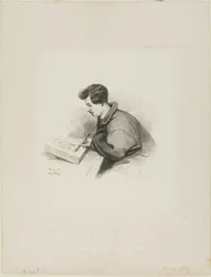 Retrato de Auguste Raffet
