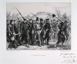 Prisioneros prusianos, Guerra Franco-Prusiana, 1870-1872