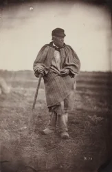Hombre con bastón