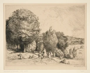Paseo dominical (Cr?c?sur-le-Grand) (Paseo dominical [Crecoeur-le-Grand])
