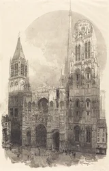 Catedral de Rouen, 1888