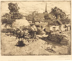 Vista de St.-Jean-de-Mont, Vendee