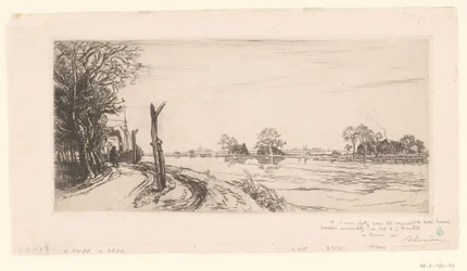 Vista del río Amstel
Río Amstel (título en el objeto)