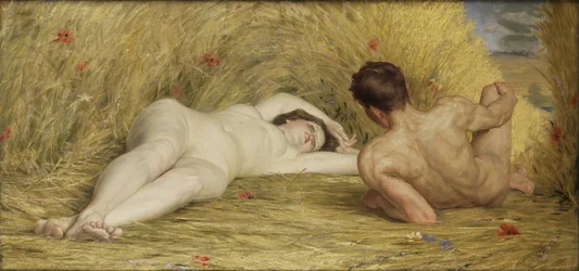 Idilio de verano, 1918