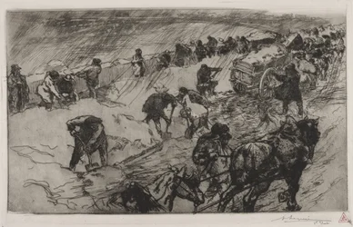 Combate contra la nieve, Quai aux Fleurs