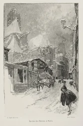 La Rue des Barres, París