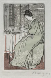Almanaque de París, 1897: Invierno