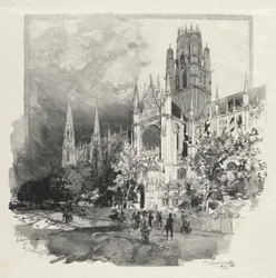 Rouen Illustré: Iglesia de Saint Ouen