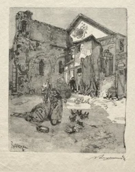 St. Julien le Pauvre: El Portal