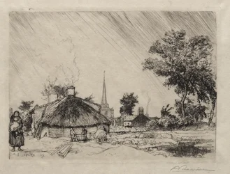 La lluvia: St. Jean-de-Monte