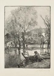 Un rincón de la isla de Billancourt