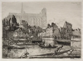 Llegada de los vegetales-Amiens, 1907