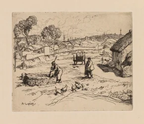 Auguste Lepère: La Masure Vendée