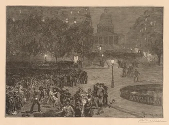 Bois du Monde: Los disturbios del barrio Latino, 1882