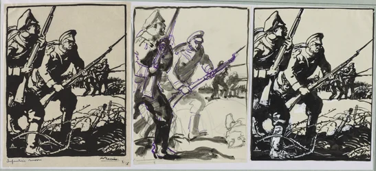 Infantería rusa, 1914