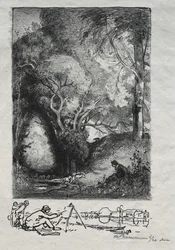 La Ravine en junio, 1913