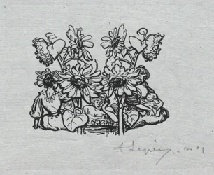 Almanaque de París, 1897: viñeta final, verano, 1897.