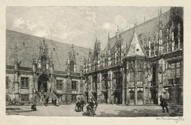 Rouen Illustré: Le Palais du Justice, 1896
