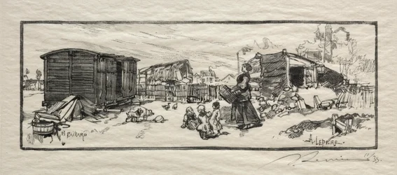 La casa del carruaje Le wagon-logement