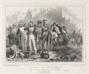 Álbum de 1831: Quiero matar a uno de los soldados de Polignac. No perdonaron a mi hijo Histórico, 18