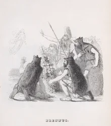 Brennus de Las Obras Completas de Béranger, 1836