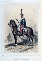 Guardia de Honor, 1859