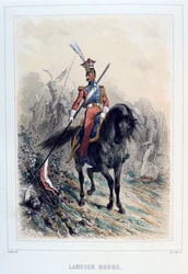 Lanceros Rojos, 1859