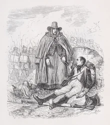 La Vivandière de Las obras completas de Béranger, 1836
