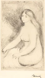 Bañista sentada