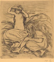 Las dos bañistas (Les deux baigneuses)