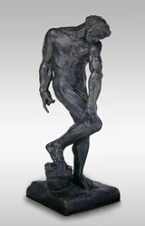 Adán, modelado c.1881