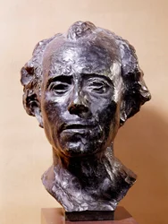 Busto de Gustav Mahler (1860-1911), compositor. Escultura de Auguste Rodin (1840-1917), siglo XIX, París, Musée Rodin