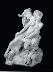 Fauno y ninfa, c.1886