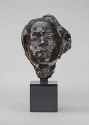Cabeza de Hanako Ohta Hisa, modelo c. 1908, fundido 1965