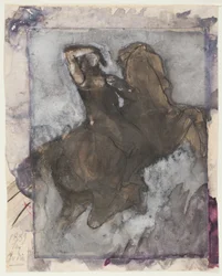 Jinete (anverso); Caballo y jinete (reverso)