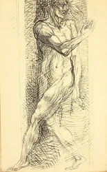 Ilustración para Las Flores del Mal de Charles Baudelaire, 1887-1888