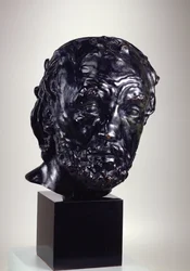 Hombre con la nariz rota, antes de 1864