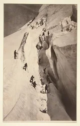 Mont Blanc, La Grieta