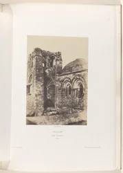 Torre de la Iglesia del Santo Sepulcro en Jerusalén Jerusalén. San Sepulcro. Clocher (título sobre objeto)