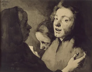 Conversación: Tres cabezas, 1872