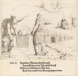 El Sacrificio de Balac y la Profecía de Balaam