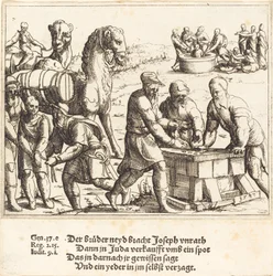 José vendido a los ismaelitas